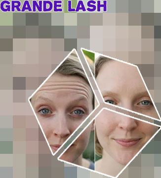 Grandelash before and after