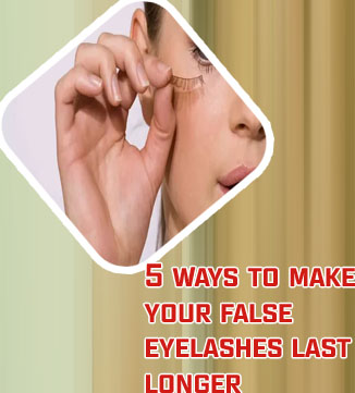 How to make your fake eyelashes stay on longer