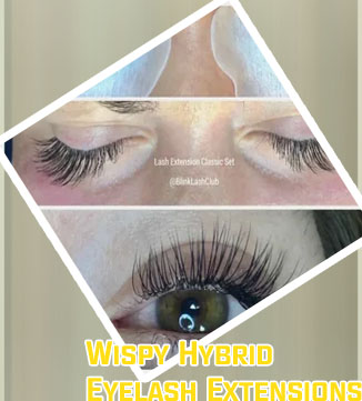 Hybrid lash extensions