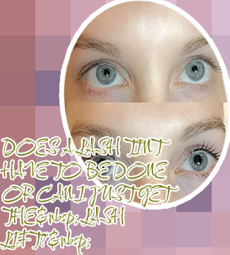Lift and tint lashes near me